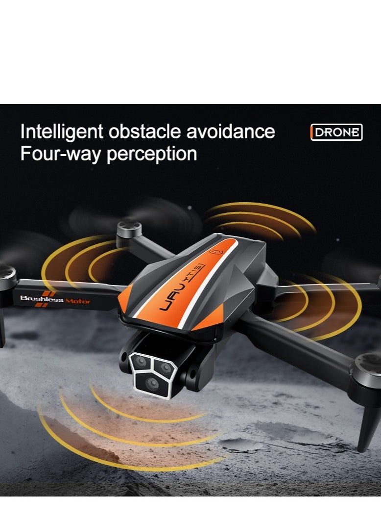 Generic - YT151 Optical Flow Obstacle Avoidance, High-Definition Aerial Photography, Brushless Power, Optical Flow Hovering, 360° Roll, High-Definition Image Transmission, Anti-Fall And Collision Resistance, Long-Lasting Battery Life, Mobile Phone Control, Intelligent Remote Control Drone（3 Batterires) - Image 1