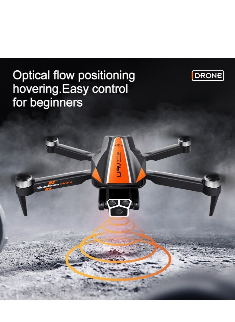 Generic - YT151 Optical Flow Obstacle Avoidance, High-Definition Aerial Photography, Brushless Power, Optical Flow Hovering, 360° Roll, High-Definition Image Transmission, Anti-Fall And Collision Resistance, Long-Lasting Battery Life, Mobile Phone Control, Intelligent Remote Control Drone（3 Batterires) - Image 1