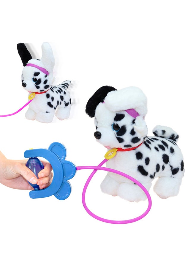 EOLO Sprint Puppy - Pull Along Plush With Sounds, Patented Air Pump System Pop-Up Ears And Tail - Very Stable , Soft & Cuddly - Safety Detachable Leash - Dalmatian - Try Me Open Box - Image 3