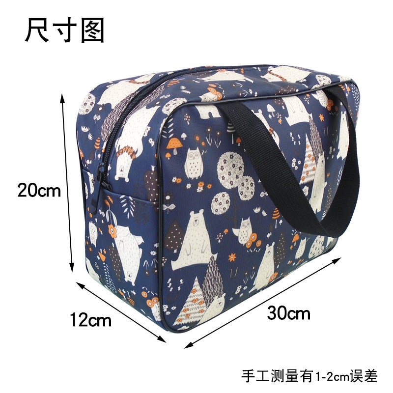 Travel Wash Bag Cartoon Bath Makeup Bag Women'S Portable Men'S Large Capacity Portable Bath Pocket Bath Bag Storage Bath Bag - Image 5