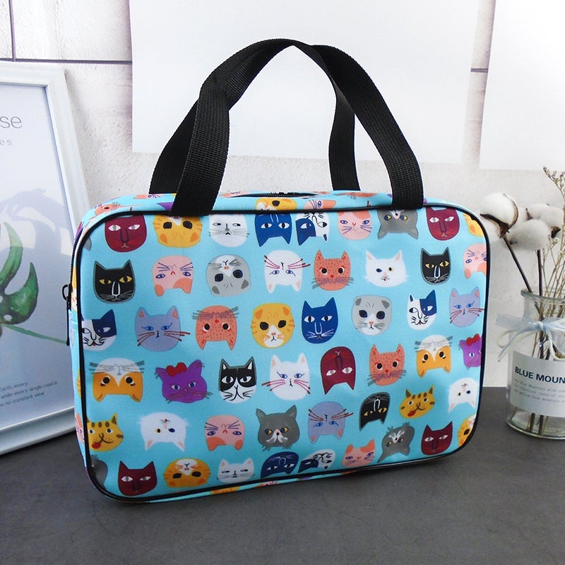 Travel Wash Bag Cartoon Bath Makeup Bag Women'S Portable Men'S Large Capacity Portable Bath Pocket Bath Bag Storage Bath Bag - Image 1