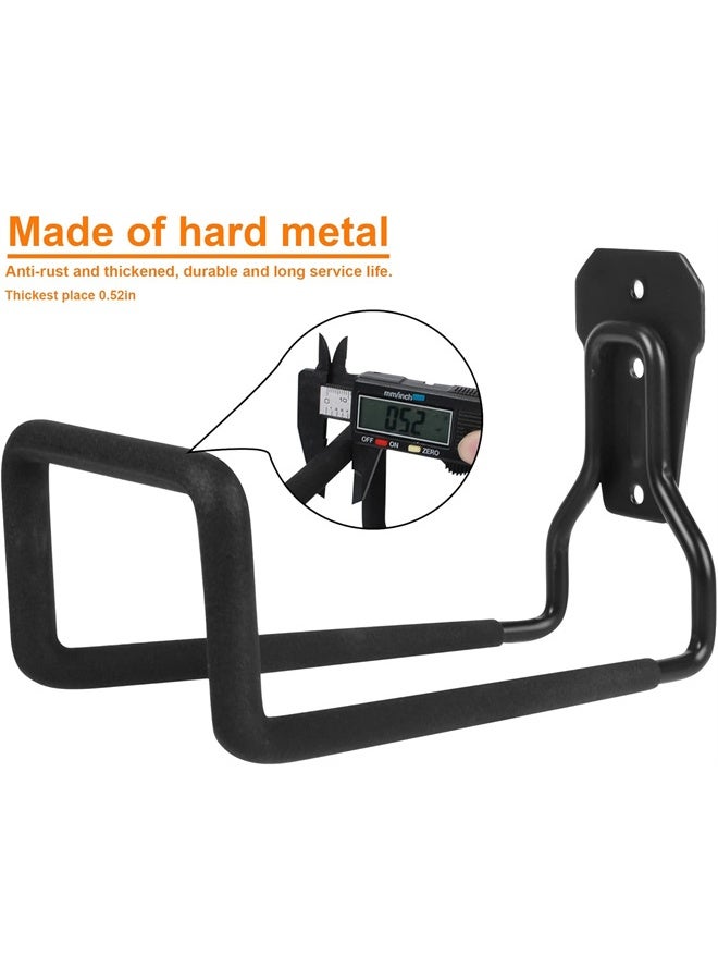 HOMESTAR Metal Garden Hose Holder, Heavy Duty Hose Hanger, Wall Mounted Holder for Outside Yard, Durable - Image 3