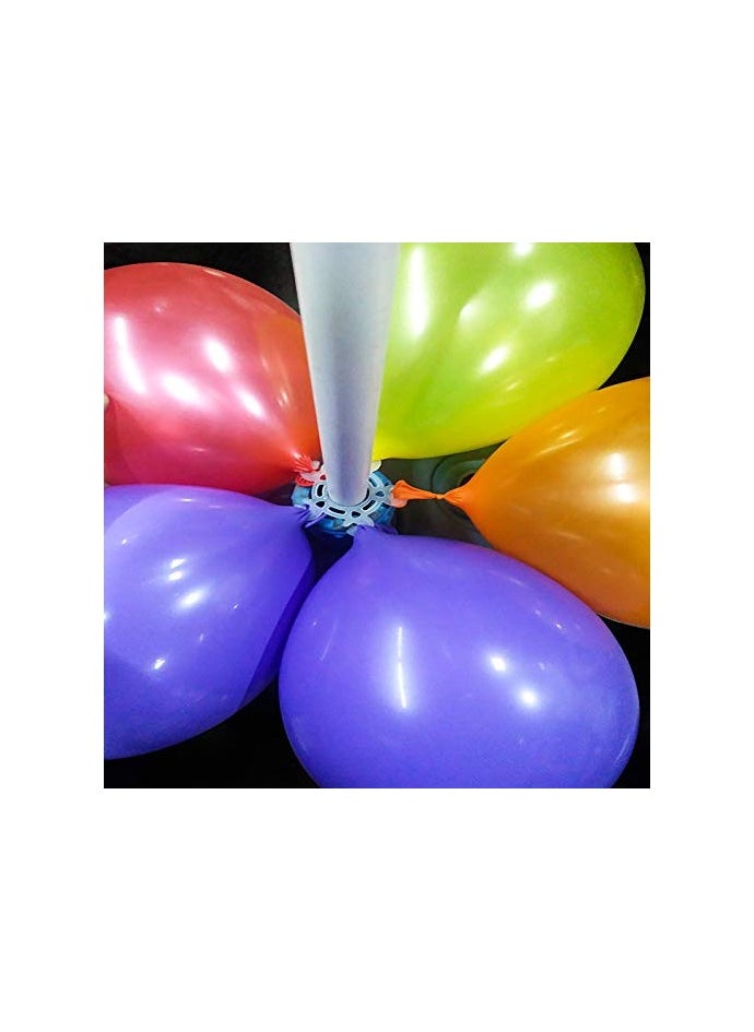 null - Tinabless Balloon Clips and Connectors for Balloon Arches, Columns, and Flower Decorations - Perfect for Party Decor and Event Styling. - Image 1