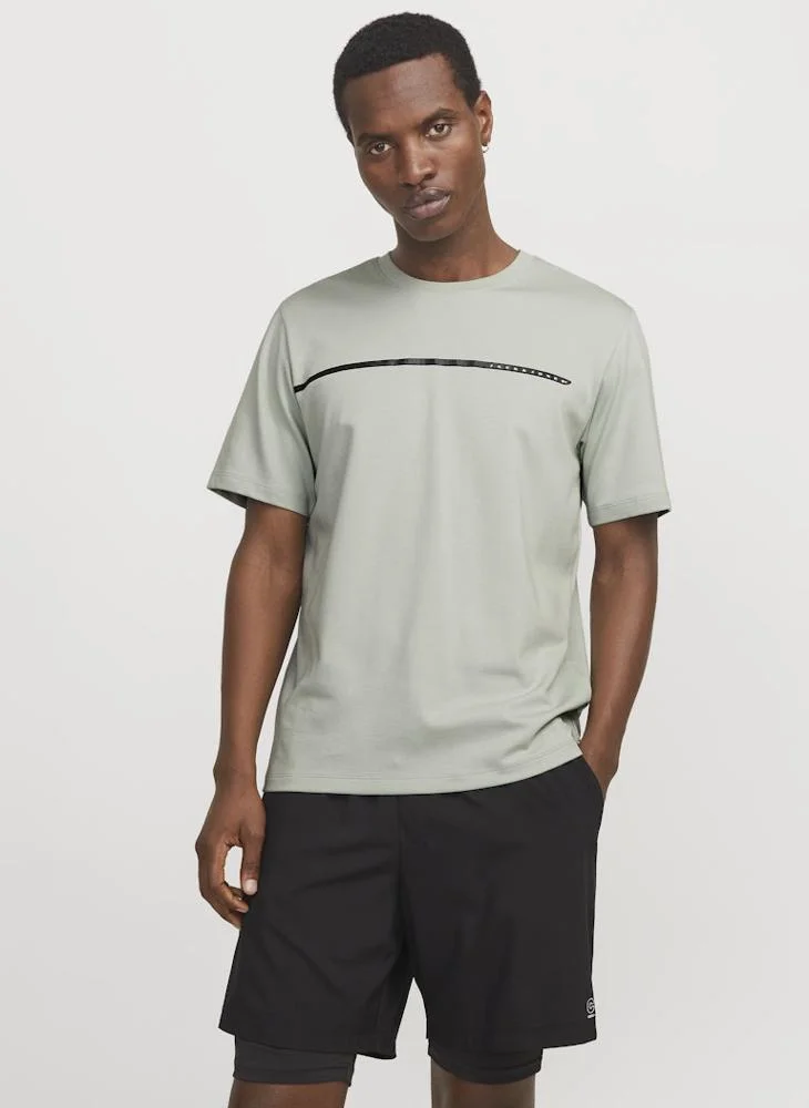 JACK & JONES Jcofusion Full Branding Crew Neck T-Shirt