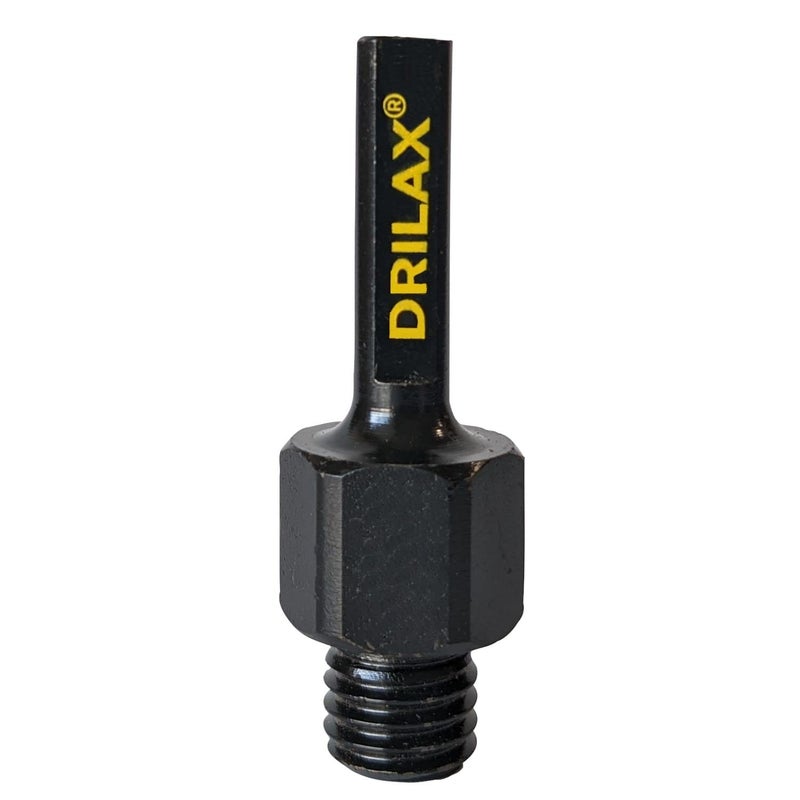 Drilax 5/8"-11 to 3/8" Drill Adapter Attachment, Threaded Arbor Shaft for Diamond Hole Saws and Sanding Tools, 5/8-11 Male to 3/8 Triangle Shank - Image 5