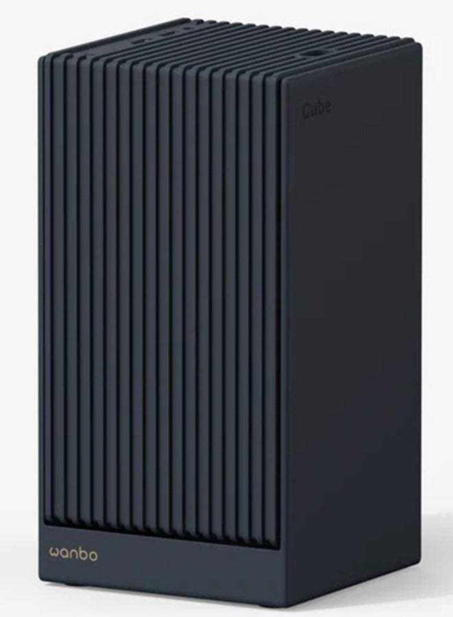 wanbo جهاز عرض LED الذكي وانبو كيوب 2 برو – دقة Full HD 1080p، 500 لومن ANSI، تركيز تلقائي بزاوية 230° وتصحيح كاينستون، أندرويد TV 11، بلوتوث 5.0، سينما منزلية محمولة - Image 3