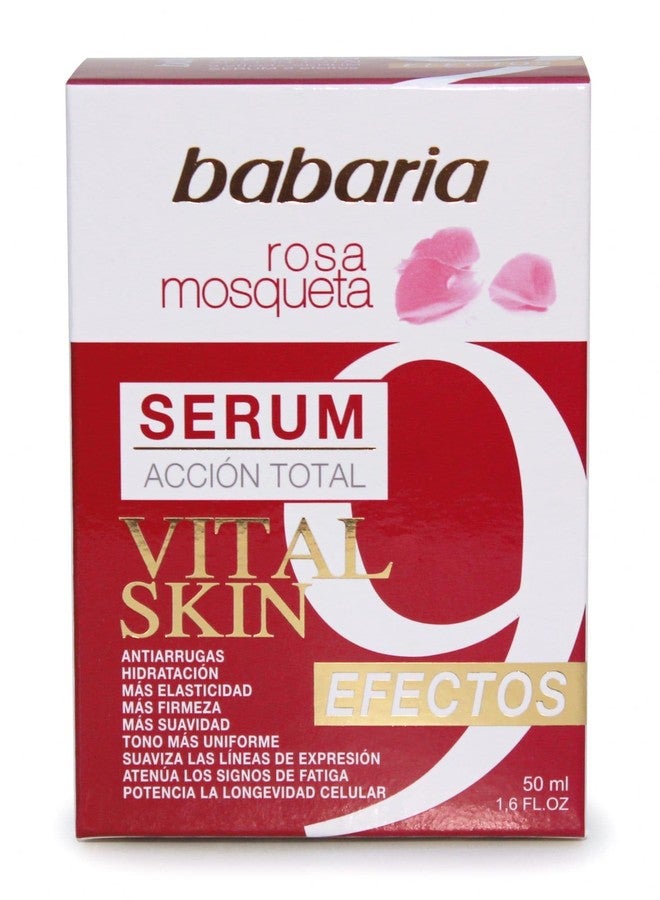 Babaria Rosa Mosqueta Vital Skin Serum Accion Total AntiarrUñas 50Ml