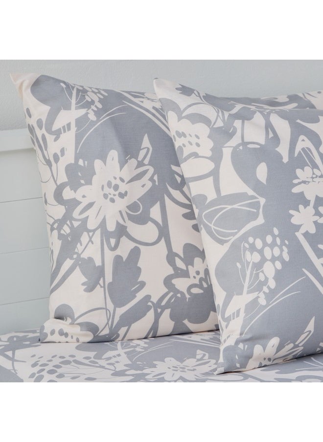Home Box Aurora Heya 2-Piece Printed Cotton Pillow Cover Set 75 x 50 cm  - Image 3