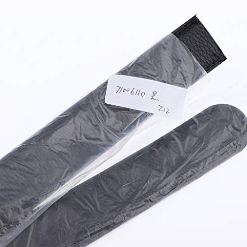 CALANDIS Men's Faux Leather Casual Formal Automatic Waist Strap Belts Slide Waistband Without Buckle, Multicolour - Image 5