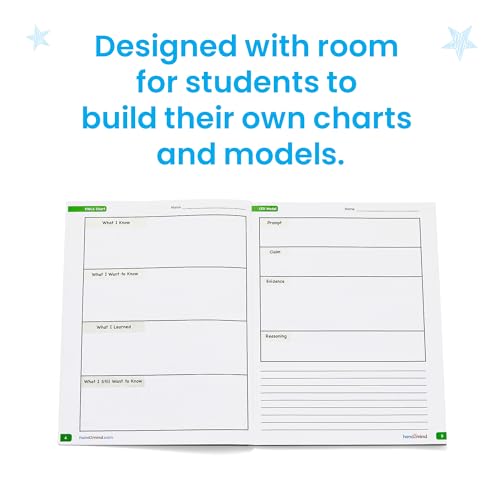 hand2mind Scientific Reasoning Notebook, Grades 3-5, Elementary Classroom Must Haves, Science Teacher Supplies, STEM Lab Notebooks for Kids (Set of 10) - Image 5