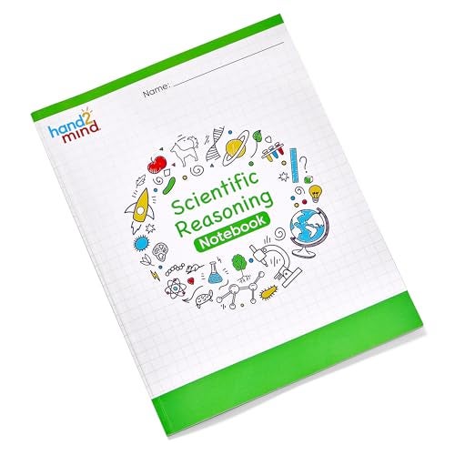 hand2mind Scientific Reasoning Notebook, Grades 3-5, Elementary Classroom Must Haves, Science Teacher Supplies, STEM Lab Notebooks for Kids (Set of 10) - Image 1