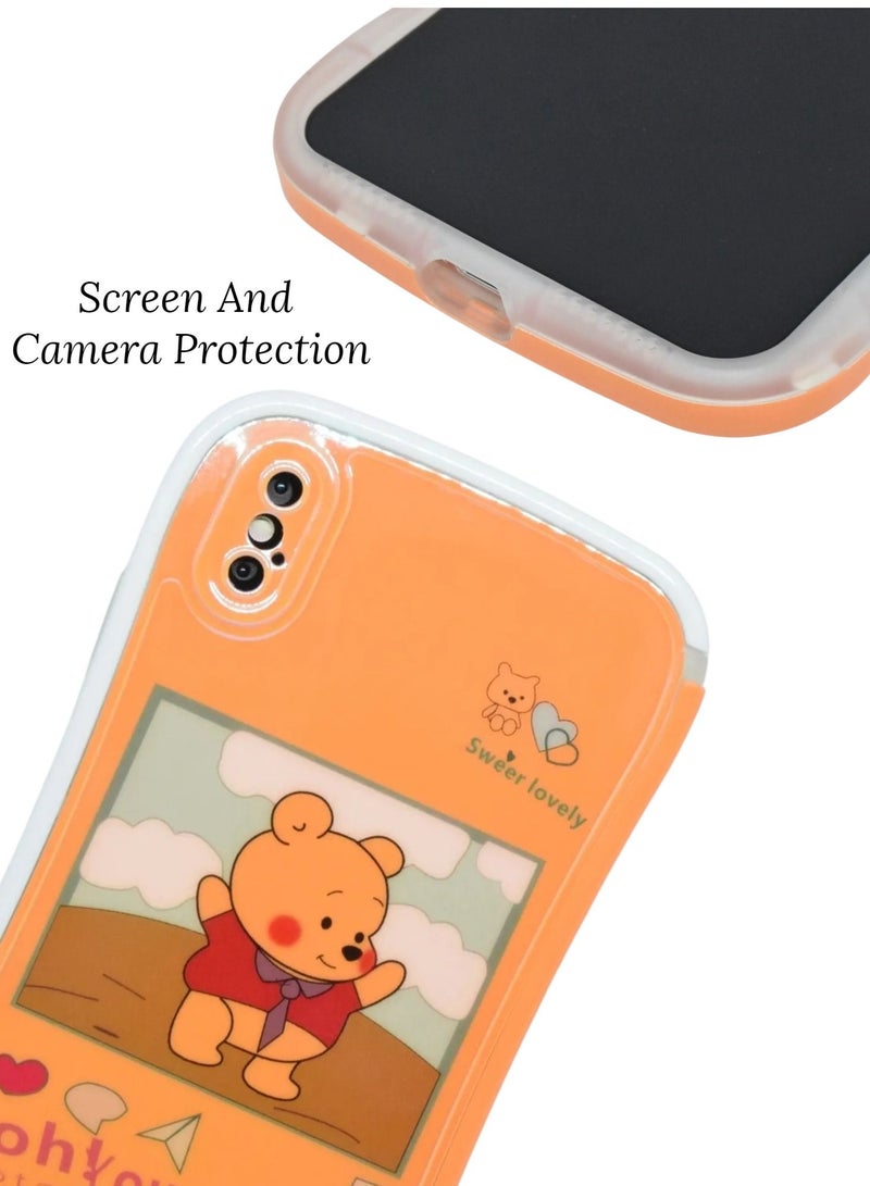 Houmt iPhone XS Max Case Cover for Girls with Cute Cartoon Design Tough Phone Case Shockproof Protective TPU Compatible with Apple iPhone XS Max Cover - Image 2