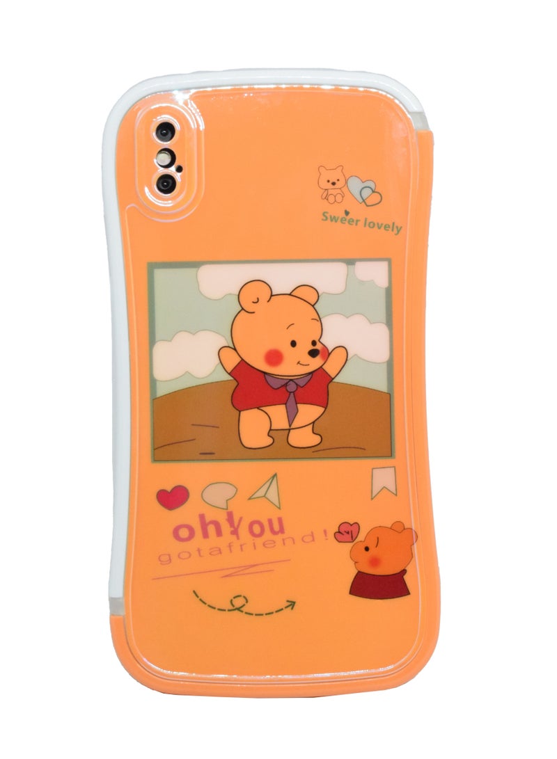 Houmt iPhone XS Max Case Cover for Girls with Cute Cartoon Design Tough Phone Case Shockproof Protective TPU Compatible with Apple iPhone XS Max Cover - Image 1