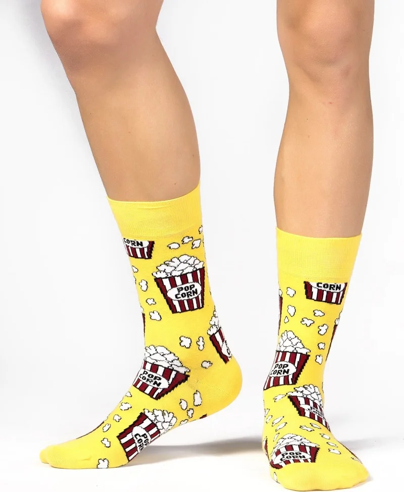 Ozzy Socks Pop Corn Patterned Socks