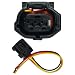 AUOSTMO Engine Camshaft Position Sensor Connector Pigtail 9098012353 645744 Compatible with Toyota Tundra Tacoma 4Runner Camry Avalon Sienna Highlander RAV4 Corolla Prius Venza Lexus GX460 RX350 - Image 2