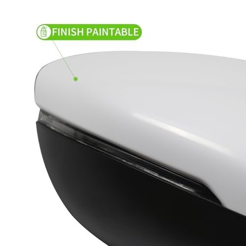 Liizoo Side Mirror for HONDA ACCORD 2018-2022 Car Door Mirror Fits for HONDA ACCORD 2018-2022 Right Passenger Side | Power | Heated |Lamp|BSM |HO1321330| White (RH)-8 Wires - Image 5