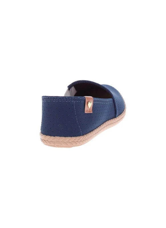 Moleca  Moleca Ladies Closed/Flat Shoes Navy | Made In Brazil for Women | Best Price UAE