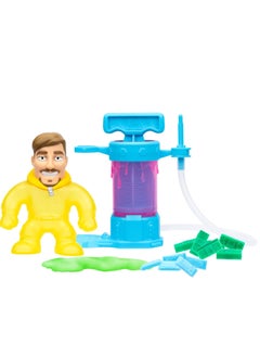 MrBeast Lab MrBeast Lab - Make Your Own Stretchy, Goo Filled MrBeast with The Creation Station, with 3 Unique Goo Fillings, Mix, Fill & Create Your Own Stretchy MrBeast Action Figure Again and Again  - Image 3
