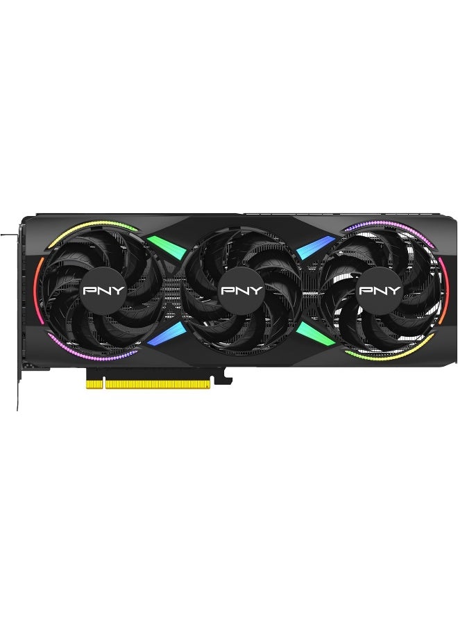 بي إن واي بطاقة الرسوميات GeForce RTX 5070 سعة 12 جيجابايت ARGB OC مع 3 مراوح - Image 3