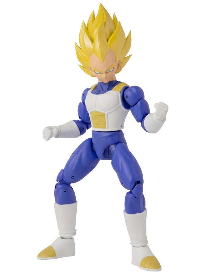 Bandai تمثال أكشن دراغون بول ستارز سوبر سايان فيجيتا 6.5 بوصة | تمثال قابل للجمع | تمثال عرض | أيدٍ قابلة للتبديل | هدية مثالية لجماهير الجمع، مانغا وعشاق الأنمي! - Image 2
