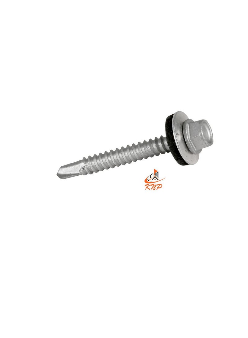 KNP Self Drilling Hex Washer Head Screw 14 X 1" - Image 1
