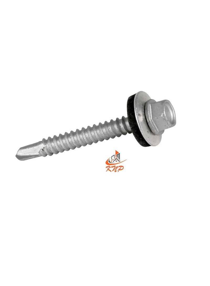 KNP Self Drilling Hex Washer Head Screw 14 X 1" - Image 2