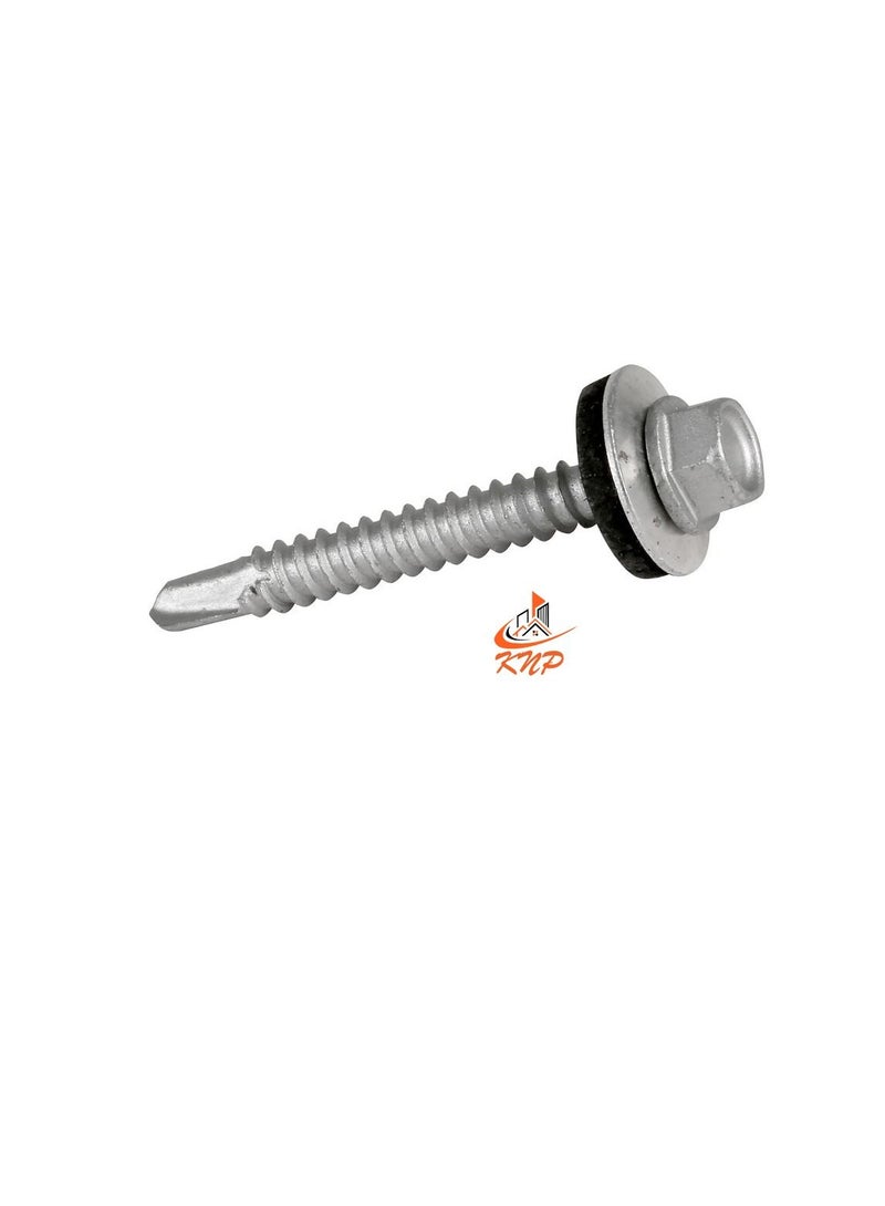 KNP Self Drilling Hex Washer Head Screw 14 X 1" - Image 3