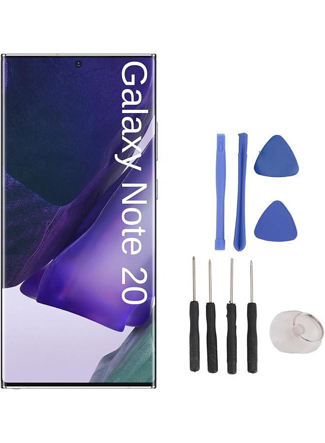 إيروريكس استبدال الشاشة العضوية لهاتف Galaxy Note 20، مجموعة محول رقمي لإطار هاتف Galaxy Note 20 مع أدوات إصلاح الإطار لهاتف Note 20 المحمول - Image 1