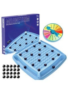 ESSEN Magnetic Chess Game Set with Stones, Table Top Magnet Chess Board Game, Magnetic Strategy Game with Rocks, Family Game Party Game for Kids and Adults  - Image 1