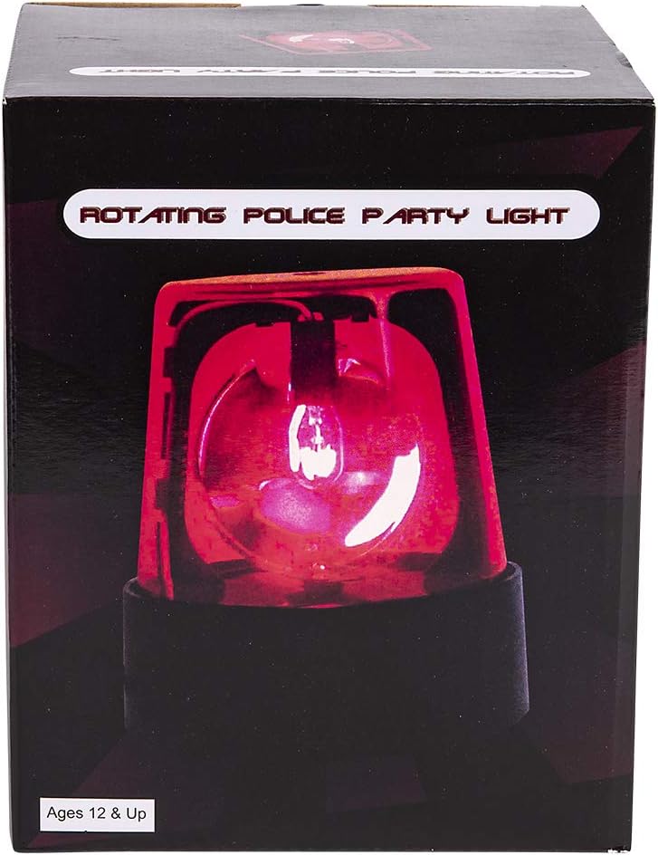 Rhode Island Novelty Red Police Beacon Light with AC Cord - Image 4