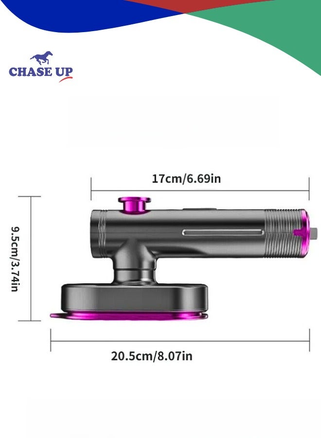 Chase Up Portable Mini Iron - Hand Held Steamers for Clothes,Swivel handle,26W Portable Travel Clothes Iron,Heat Press Clothing iron Machine,Small Clothing Steamer, Travel Dorm Essentials Gift - Image 3