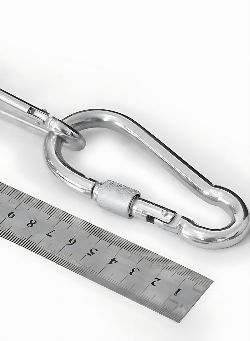 كانجرو كيس ملاكمة او حقيبة الملاكمة من الجلد والقماش فائق الآداء معبأة بحشوة مضغوطة واحترافية مع قابلية تعديل الوزن مع بطانة داخليه مناسبة للكمات وسلسلة بطول 35 سم وخطاف فولاذي كبير شديد التحمل - Image 3