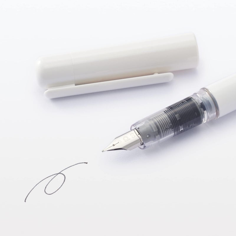 MUJI قلم حبر MUJI 44596883 من البولي كربونات، أسود، 5.4 × 0.5 بوصة (138 × 12 مم) - Image 2