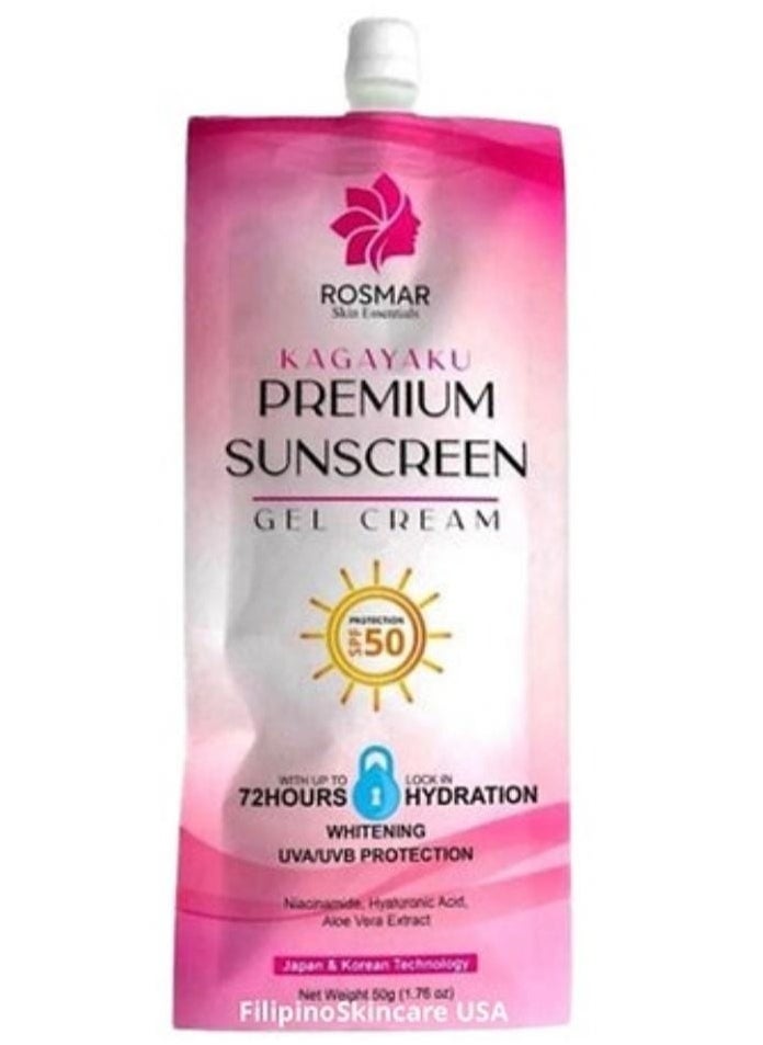 Rosemar Kagayaku Luxury Sunscreen Gel Cream SPF50 (50g) - pzsku/ZDAD1AFB2E2B3275B9673Z/45/_/1732828797/c395eec8-fa2b-4d07-925e-49a7ae2531f4