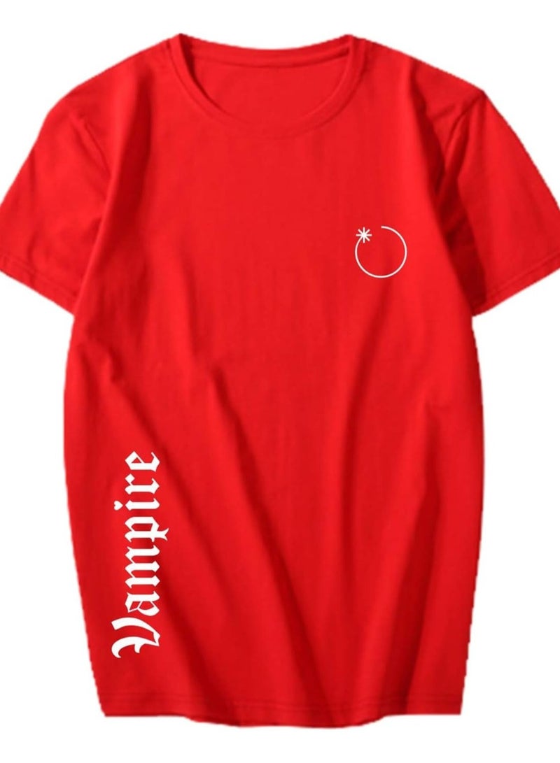 IZONE Unisex Printed Cotton T-Shirt for Men and Women – Comfortable K-Pop Fan Merch, Casual Everyday Wear