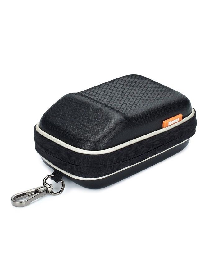 SUMAX حقيبة كاميرا رقمية مضادة للصدمات مصنوعة من EVA صلبة لحماية كاميرات كانون باور شوت SX730 HS G9 X نيكون COOLPIX A900 W100 باناسونيك لوميكس DMC TZ80 سوني سايبر شوت DSC WX500 HX90 RX100، سوداء - Image 1