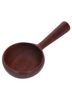 Thoraya Wooden Ladle Prevent Scalding Multipurpose Long Handle Water Scoop Wood Spoon for Salad Food Serving  - Image 5
