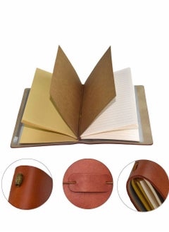 Y&D To My Wife Leather Journal from Husband, Refillable Notebooks, Travel Diary Anniversary Wedding Birthday Gift for Husband  - Image 2