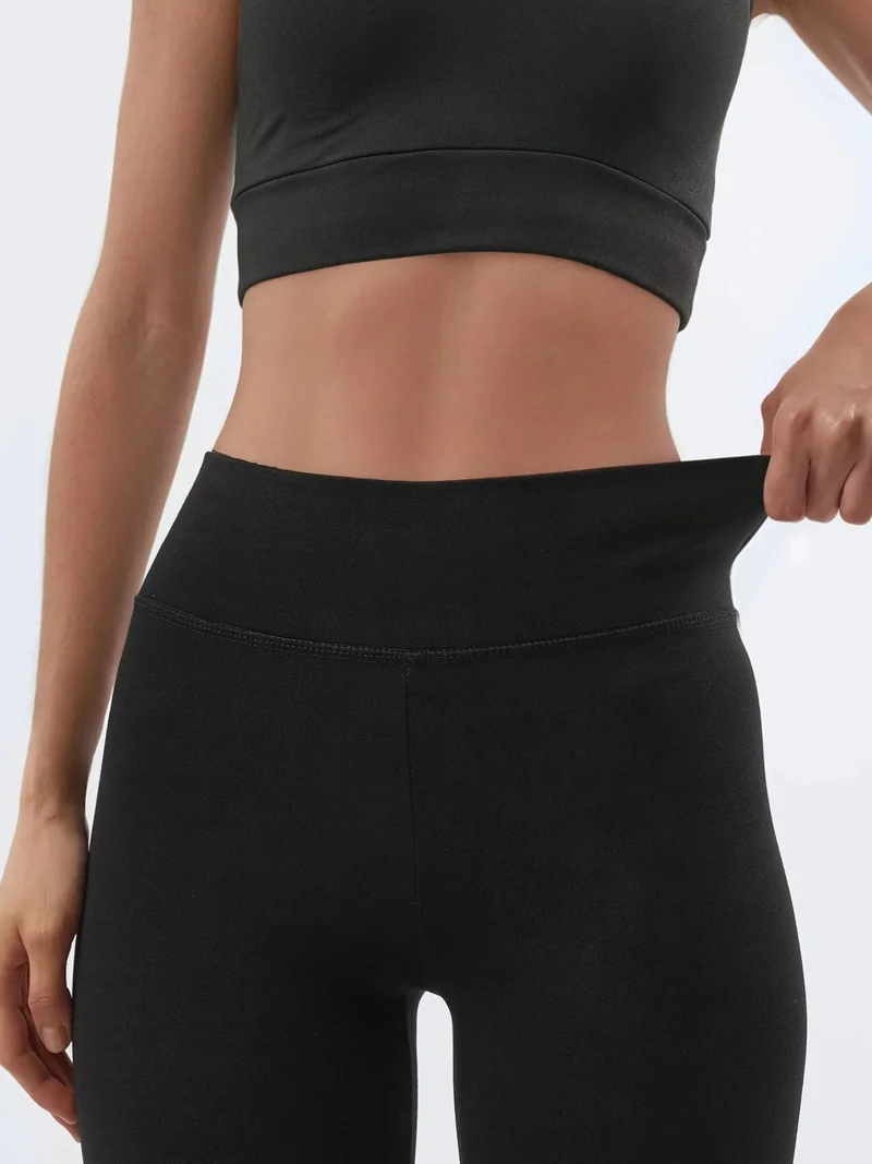 Busem Black BUSEM High Waist Pull-On Skinny Leggings for Women | Best Price UAE