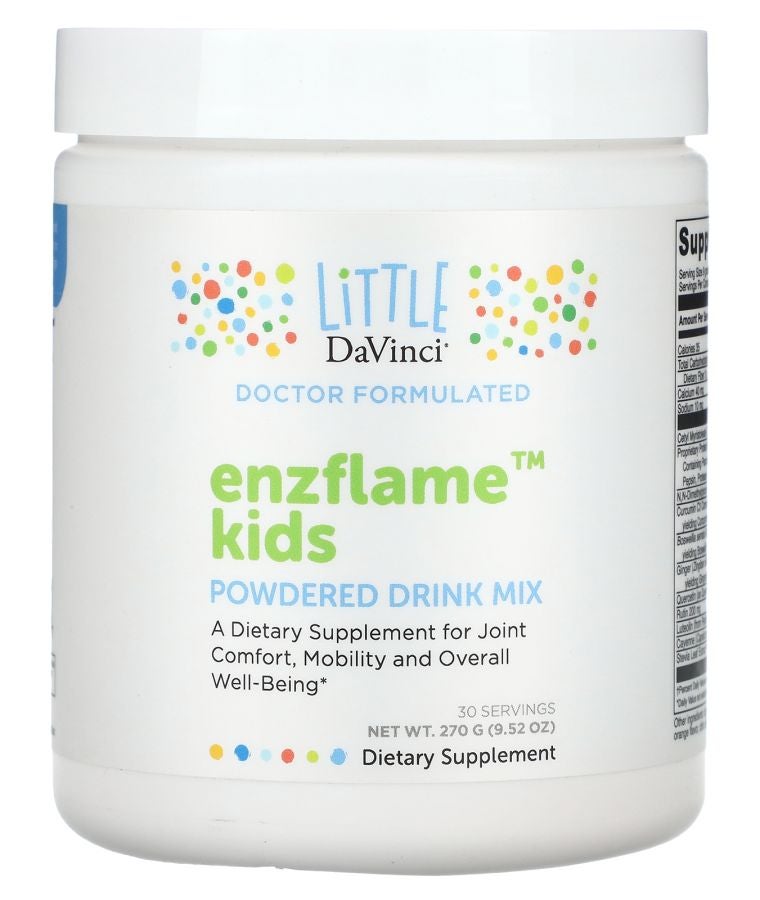 LiTTLE DaVinci Enzflame Kids Powdered Drink Mix 9.52 oz (270 g)