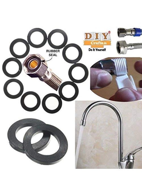 DIY Crafts DIY Crafts Design No 1 Pack of 10 Pcs Repair Work 34Inch Rubber Faucet Washer Faucet Leakp Design No 1 Pack of 10 Pcs  - Image 4