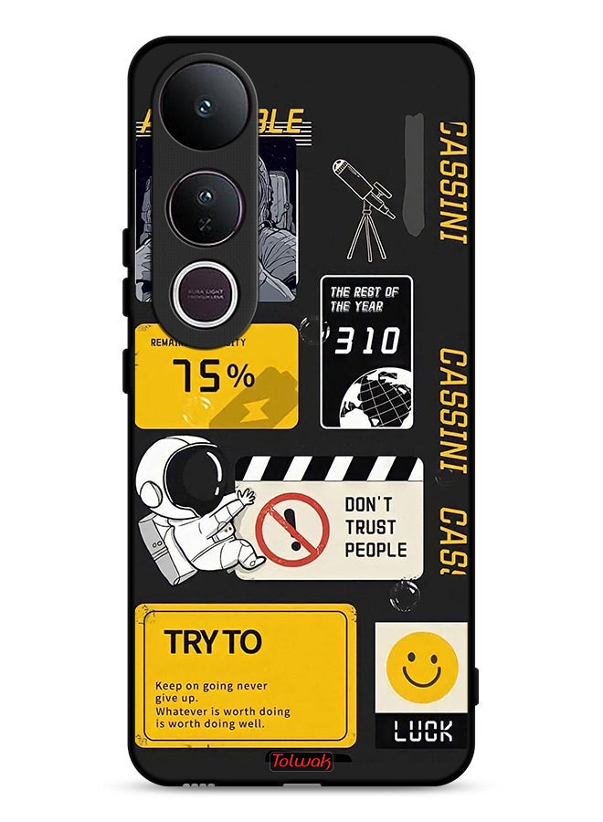 Tolwak Vivo V50 Lite Protective Case Cover Astronaut Agreeable