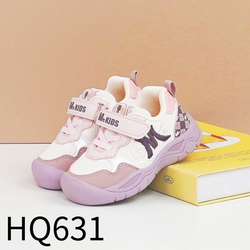 2024 Trendy Kids Sneakers Breathable Mesh Lotus root purple 