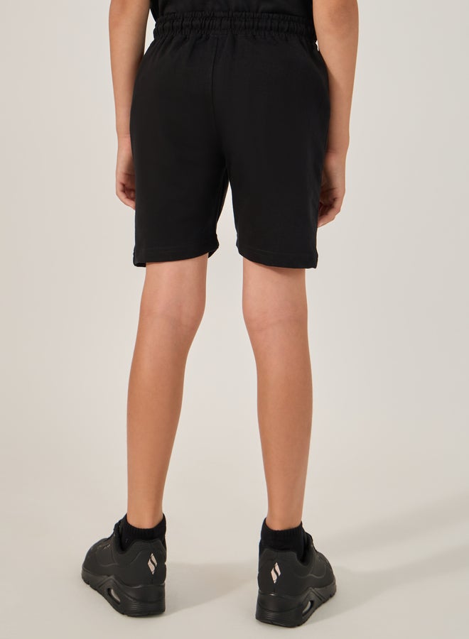 Styli شورتات بخصر مرن مطبوعة مع حبل سحب - Image 4