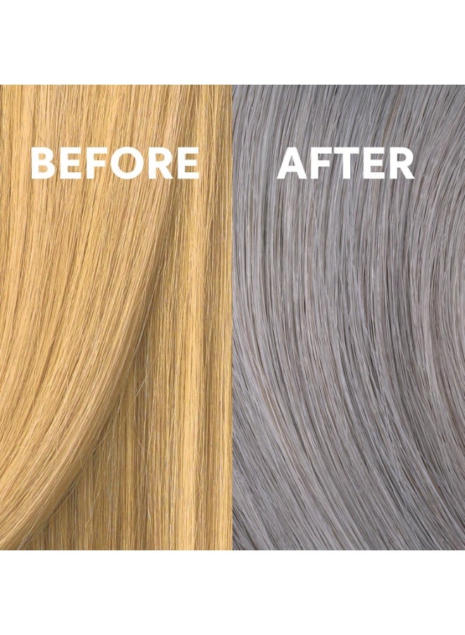 WELLA Color Charm WELLA colorcharm Hair Toner, Neutralize Brass With Liquifuse Technology, T14 Silver Lady, 1.4 oz - Image 3