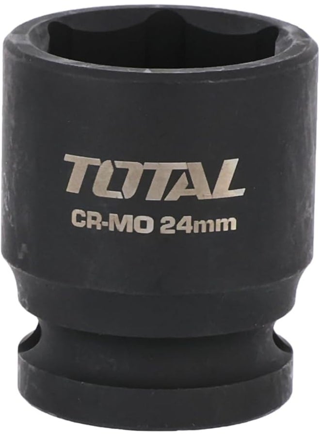 TOTAL 10-Piece 1/2-Inch Socket Set, 10mm to 24mm - Image 1