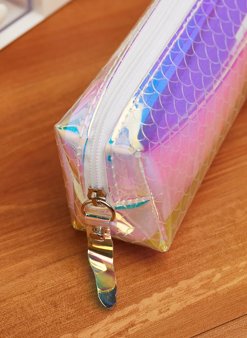 Pink Cactus Mermaid Pencil Case