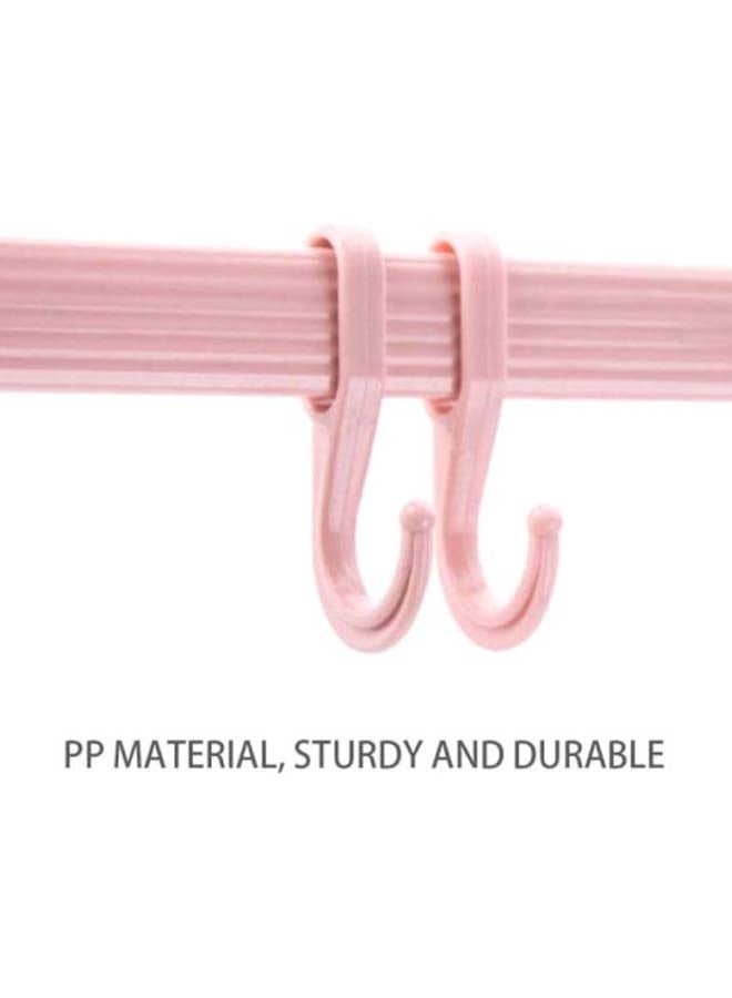 Loquat Six Row Hook Hanger Pink 37x7centimeter - Image 4