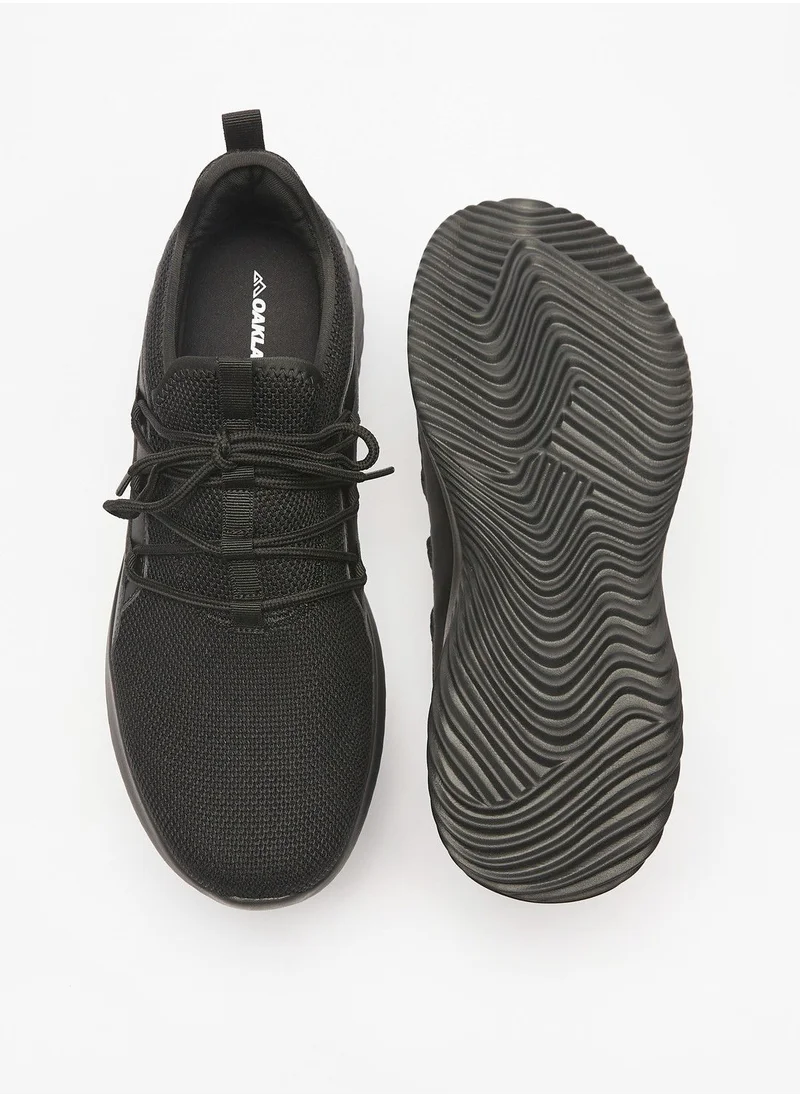OAKLAN Textured Slip On Mens' Sports Shoes