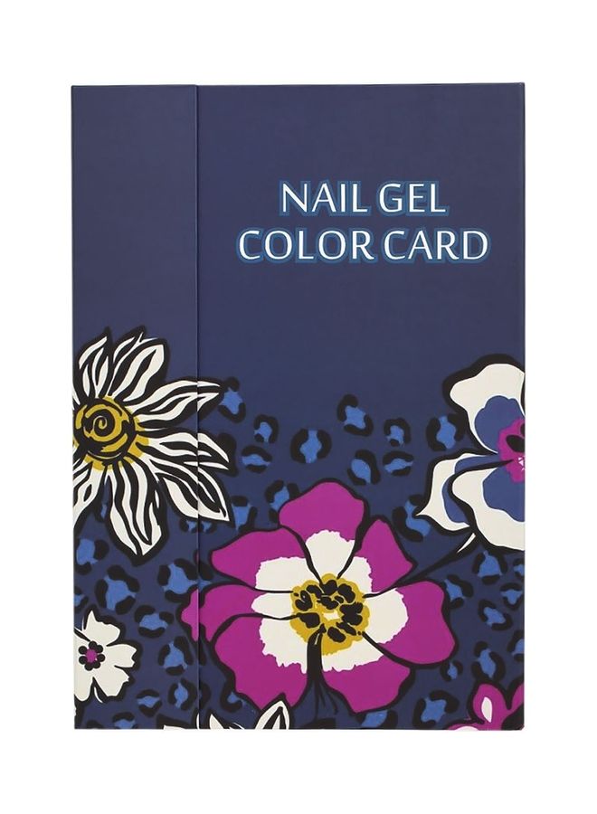 NIBEMINENT Nail Gel Polish Display Chart Multicolour - Image 2